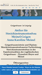 Mobile Screenshot of meinelgeigen.de